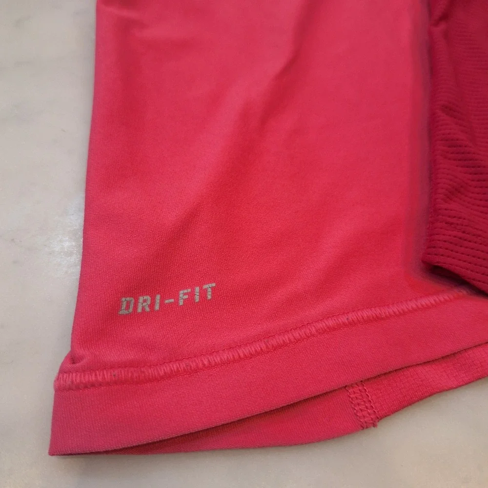 Nike Tank Tops Womens Sm Pink Magenta Dri-FIT Racerback‎ Running Lot of 2 cheer
